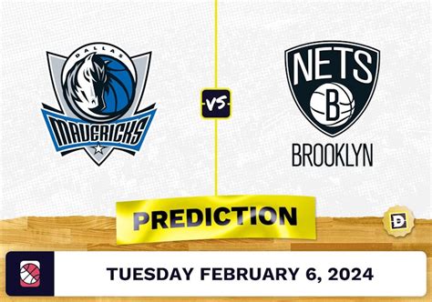 Dallas Mavericks at Brooklyn Nets odds, picks and predictions.